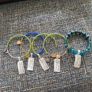 5 Alex and Ani Bracelets! NWT